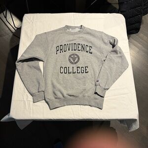 Champion Men's Gray Providence College Crewneck Sweater